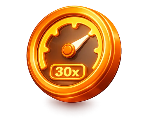 Speedometer showing 30x faster rule orchestration with Aletyx